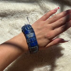 Lapis Lazuli Stretch Bracelet Intuition & Inner Power | Calming Energy |